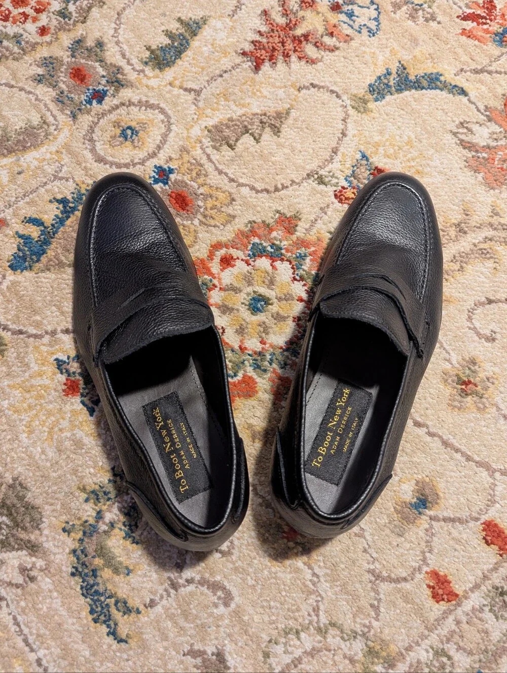 To Boot New York Deville Leather Penny Loafer